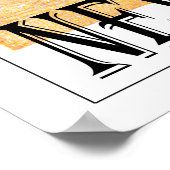 レトロコロマンデル半島ビーチポスターニュージーランド ポスター (角)