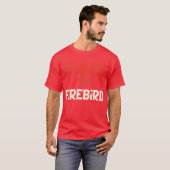 レトロコンピューターゲーム - Firebird-Photoroom Tシャツ (正面フル)