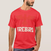 レトロコンピューターゲーム - Firebird-Photoroom Tシャツ (正面)