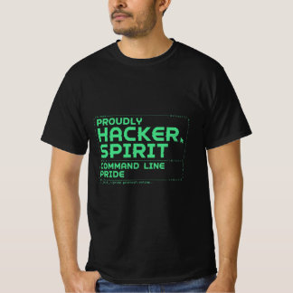 レトロコンピューターコマンドラインプライドTシャツ Tシャツ