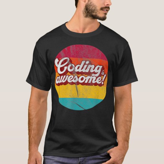 レトロコーディング素晴らしはMedical Coder Tシャツ (正面)