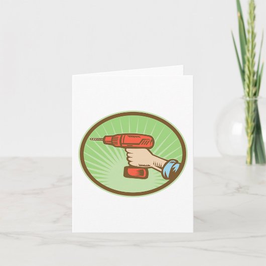 レトロコードレスドリル カード