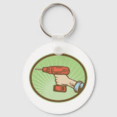 レトロコードレスドリル キーホルダー (正面)