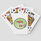 レトロコードレスドリル トランプ (裏面)