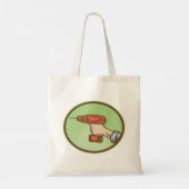 レトロコードレスドリル トートバッグ (裏面)