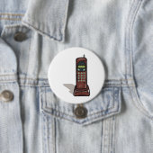 レトロコードレス電話ヴィンテージ90s 缶バッジ (インサイチュ)