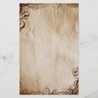 レトロコーナーひな形 便箋