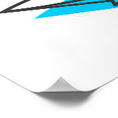 レトロコーヒーとドーナツ ポスター (角)