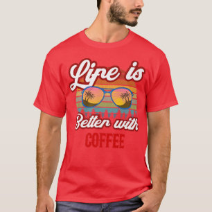 レトロコーヒーサンセット Tシャツ
