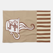 レトロコーヒーショップキッチンタオルギフト キッチンタオル (横)