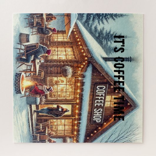 レトロコーヒーショップビベス ジグソーパズル (横)