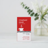 レトロコーヒーチェッカーズ 名刺 (スタンド正面)