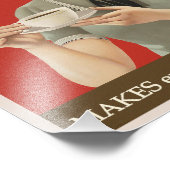 レトロコーヒーデザイン フォトプリント            (角)