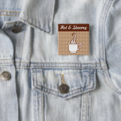 レトロコーヒーボタン 缶バッジ (インサイチュ)