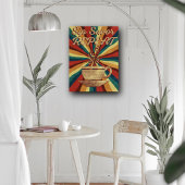 レトロコーヒー引用文ポスター – Sip Savor Repeat ポスター