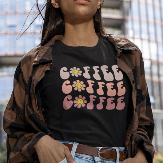 レトロコーヒー愛好家 Tシャツ