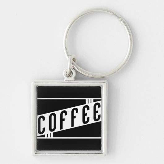 レトロコーヒー キーホルダー (正面)