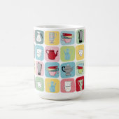 レトロコーヒー コーヒーマグカップ (中央)