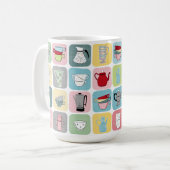 レトロコーヒー コーヒーマグカップ (正面左)