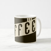 レトロコーヒー コーヒーマグカップ (正面右)