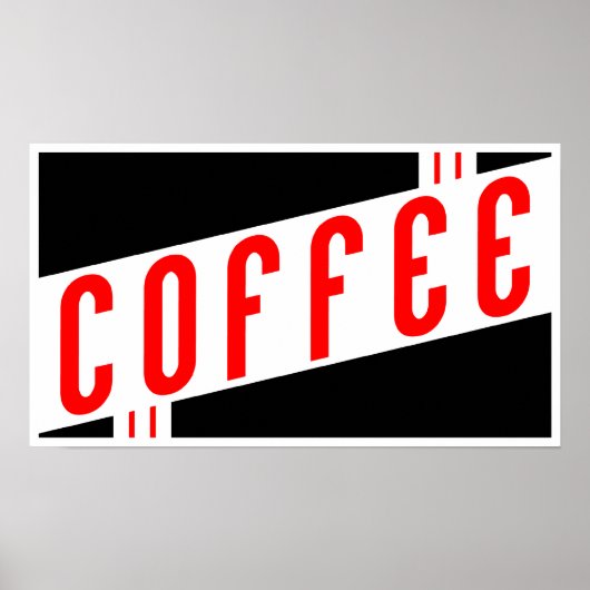 レトロコーヒー ポスター (正面)