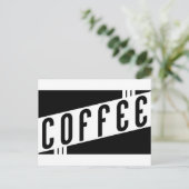 レトロコーヒー ポストカード (スタンド正面)