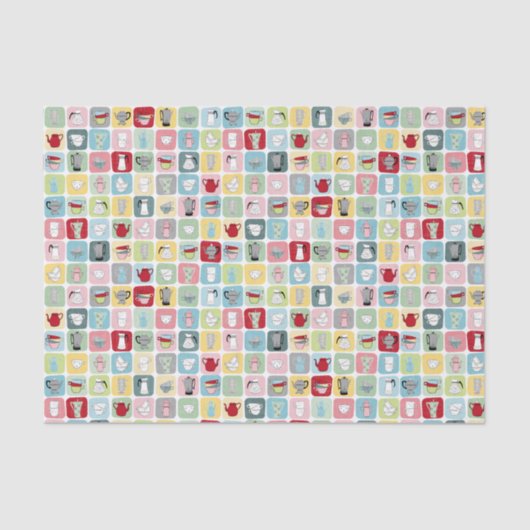 レトロコーヒー 薄葉紙 (正面)