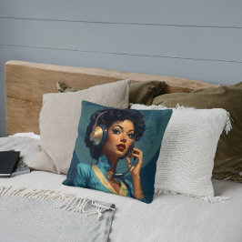 レトロコールセンターシック クッション