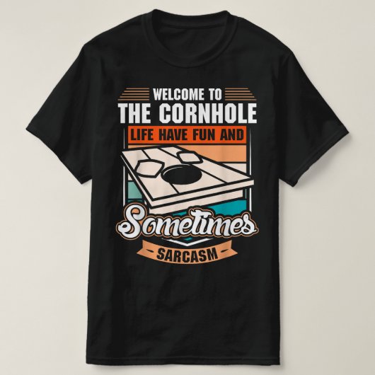 レトロコーンホール Tシャツ (デザイン正面)