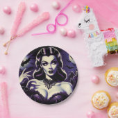 レトロゴシック ペーパープレート (パーティー)