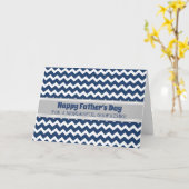 レトロゴッドファーザーハッピーファーザーズデイ カード (黄色い花)