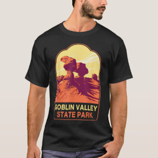 レトロゴブリンバレー州立公園 ハイキング キャンプ Tシャツ
