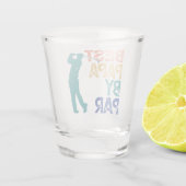 レトロゴルファー最高の – パパバイパー ショットグラス (裏面)