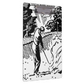 レトロゴルファー砂トラップ クリップボード (右)