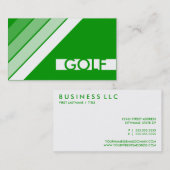 レトロゴルフ 名刺 (正面/裏面)