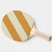 レトロゴールデンホライゾン3はっきりしたストライプ 卓球ラケット (横)