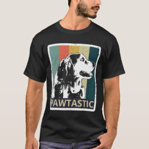 レトロゴールデンレトリバーパパアンプママ Tシャツ
