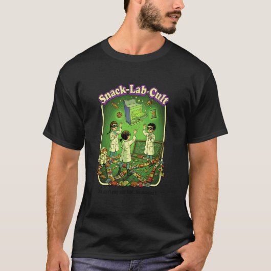 レトロサイエンスキッズの召喚スナック Tシャツ (正面)