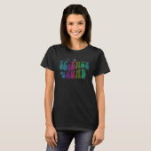 レトロサイエンススクワッドGroovy技術クルーSTEM Te Tシャツ (正面フル)