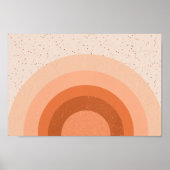 レトロサイケデリックグルーヴカラフルポスター ポスター (正面)