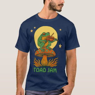 レトロサイケデリックジャムキノコ Tシャツ