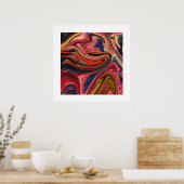 レトロサイケデリックル ポスター (キッチン)