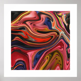 レトロサイケデリックル ポスター