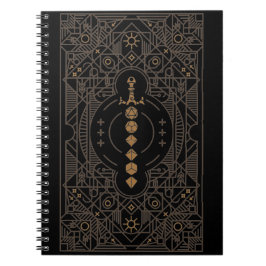 レトロサイコロソードミニマリストテーブルトップRPG ノートブック