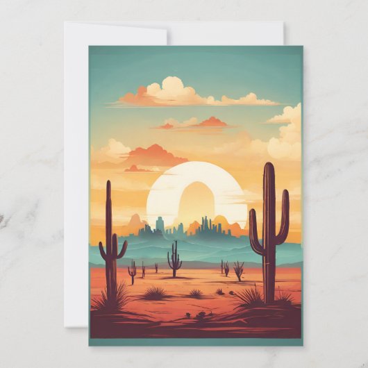 レトロサク結婚テン 招待状 (裏面)