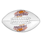 レトロサッカーデザイングランジ効果 アメリカンフットボール (正面)
