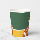 レトロサッカー初年度ダウンありがとう 紙コップ (右)