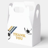 レトロサッカー誕生日サンキューオフィーブルボックス フェイバーボックス (オープン)