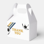 レトロサッカー誕生日サンキューオフィーブルボックス フェイバーボックス (正面サイド)