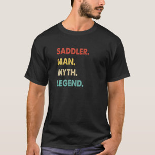 レトロサドル人神話の伝説 Tシャツ